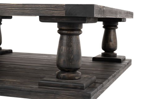 Savoca Orta Sehpa Siyah - 120x120x40