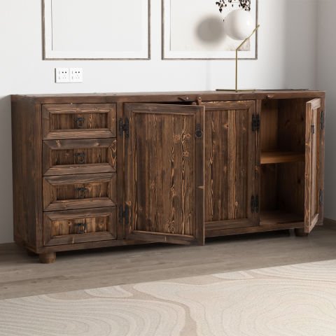 Burano Konsol Koyu Ceviz - 200x42x97