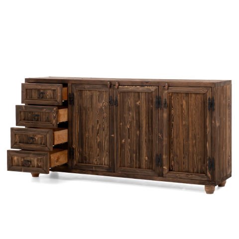 Burano Konsol Koyu Ceviz - 200x42x97