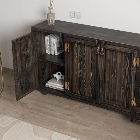 Burano Konsol Siyah - 200x42x97