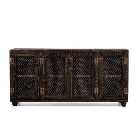 Gordes Konsol Siyah - 200x42x97