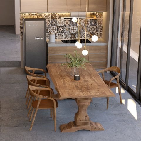 Barbaros Yemek Masası