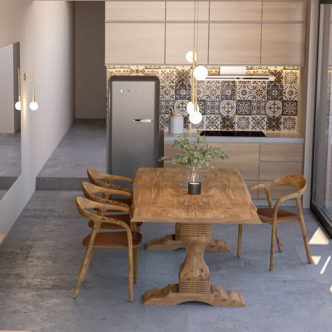 Barbaros Yemek Masası