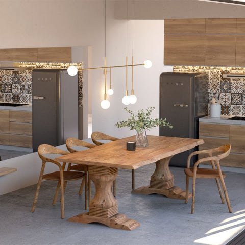 Barbaros Yemek Masası