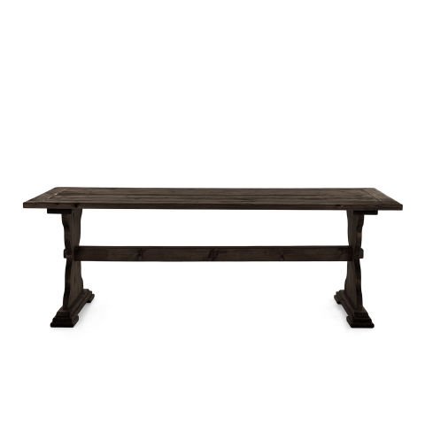 Monterey Yemek Masası Koyu Ceviz - Düz Kenarlı - 210x100x75