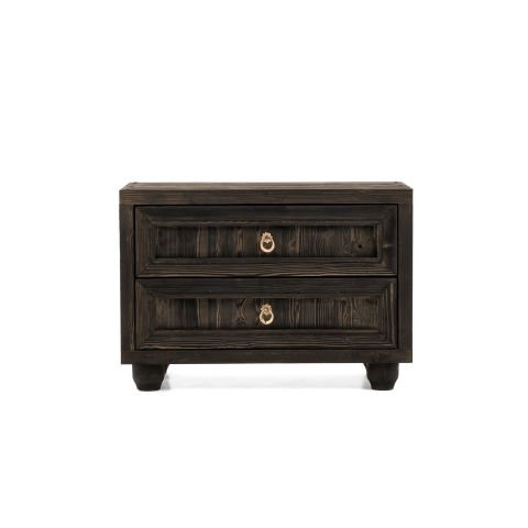 Visby Komodin Siyah - 81x42x56