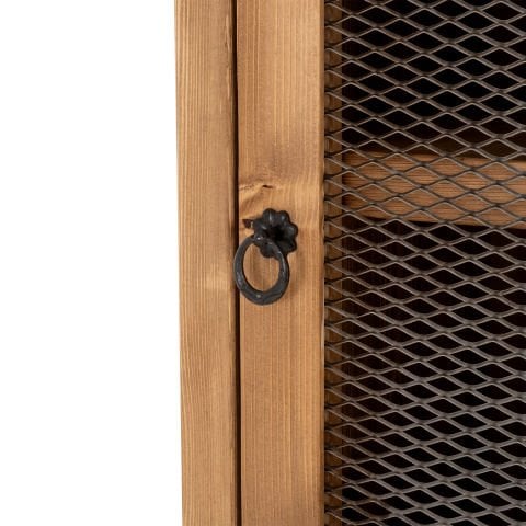 Siwa Tek Kapaklı Ahşap Dolap