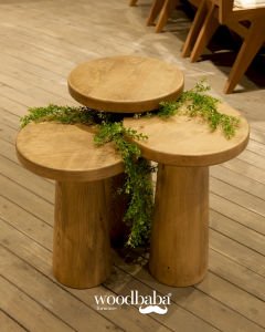 Çapka 3'lü Zigon Sehpa