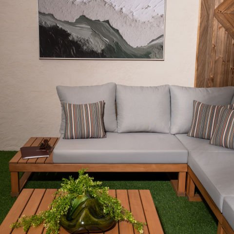 Assos Kayın Ağacı Köşe Bahçe Takımı