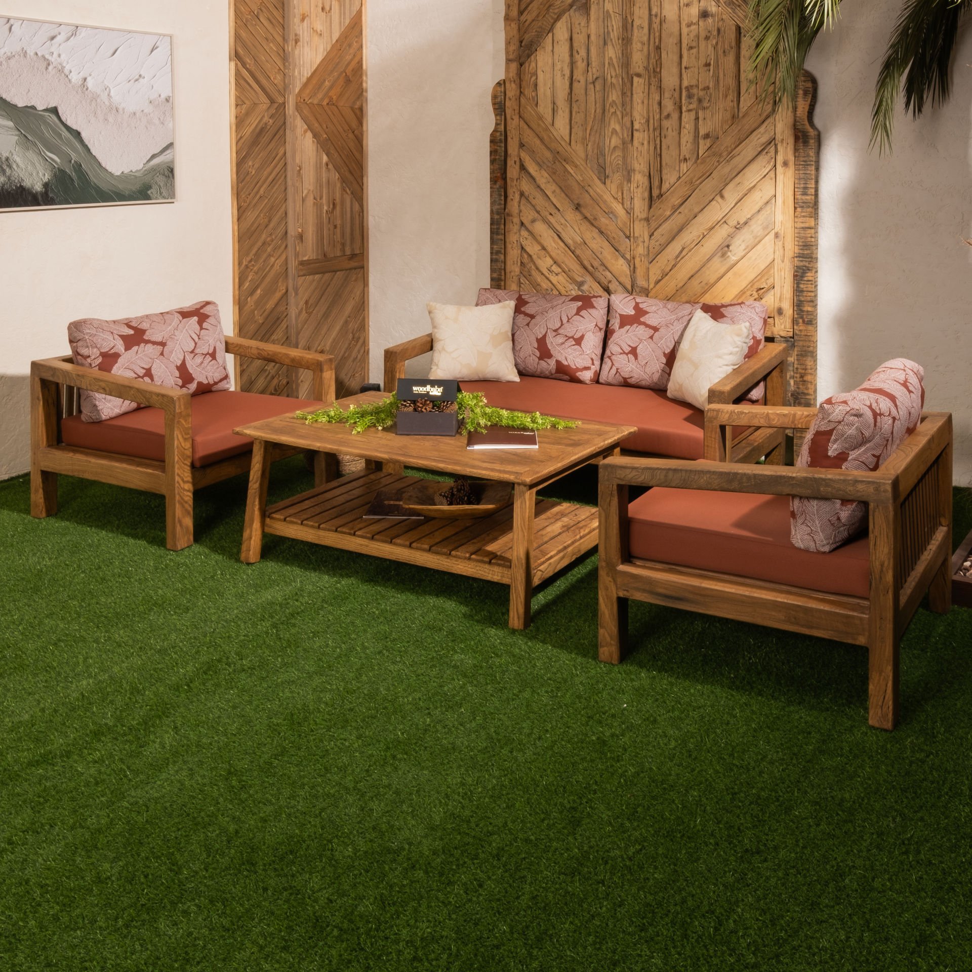 Mufa Kestane Ağacı Bahçe Takımı