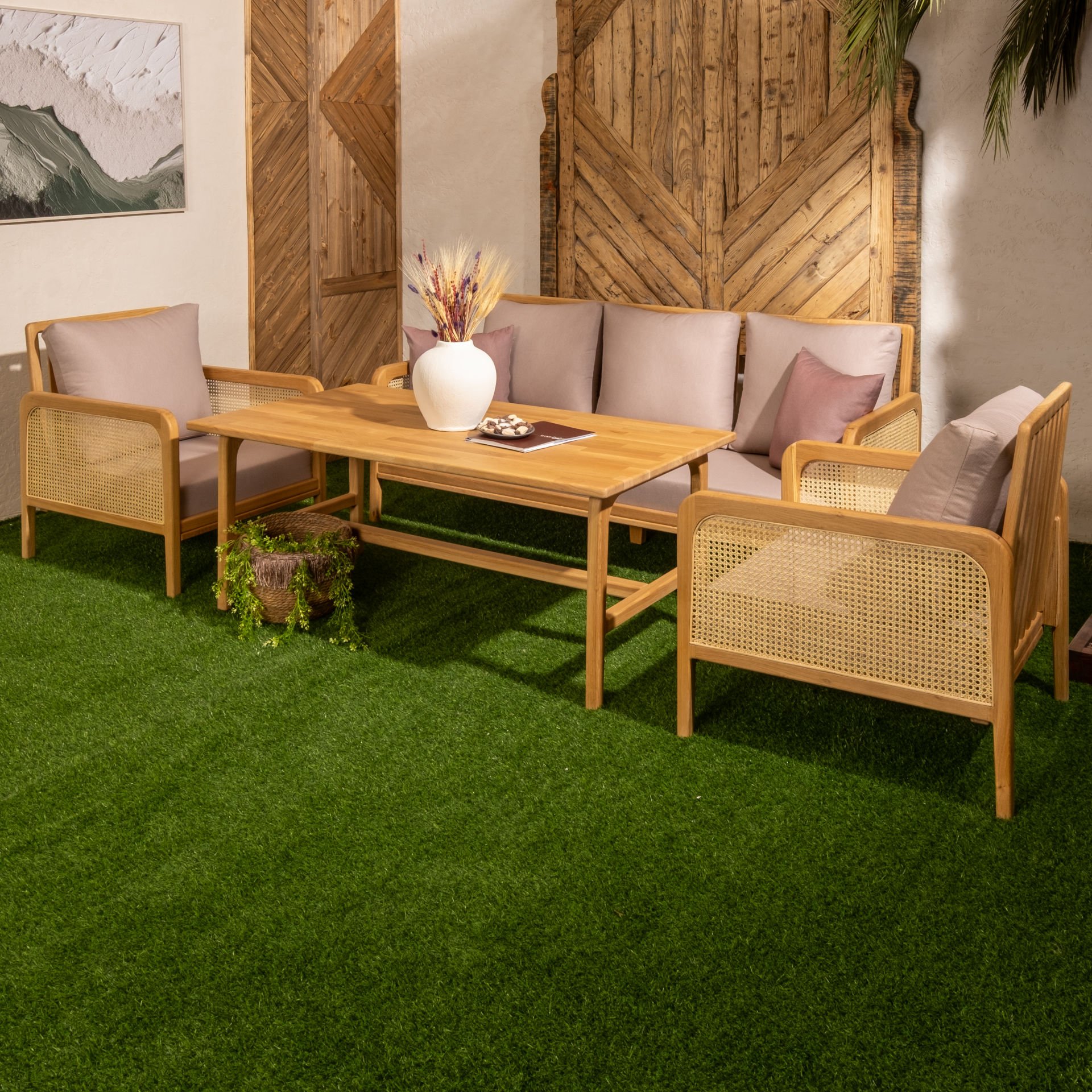 Datça Kayın Ağacı Bahçe Takımı