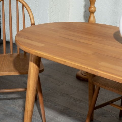 Lathe Yemek Masası Kayın