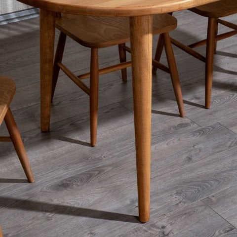 Lathe Yemek Masası Kayın