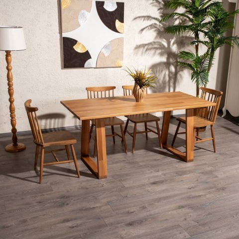 Degonya Yemek Masası Kayın