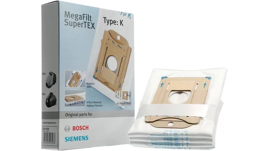 Siemens Elektrikli Süpürgeler için Toz Torbası (K Tip)