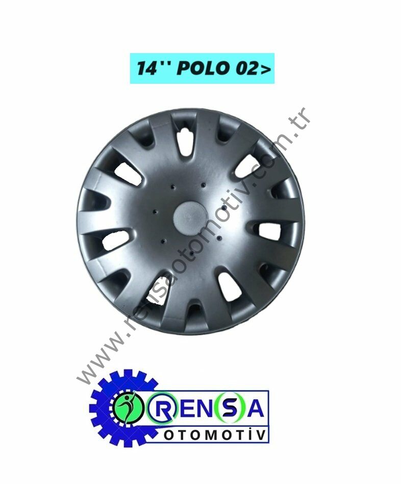 JANT KAPAK 14'' inç TAKIM (4 ADET) VOLKSWAGEN POLO 2002-2008