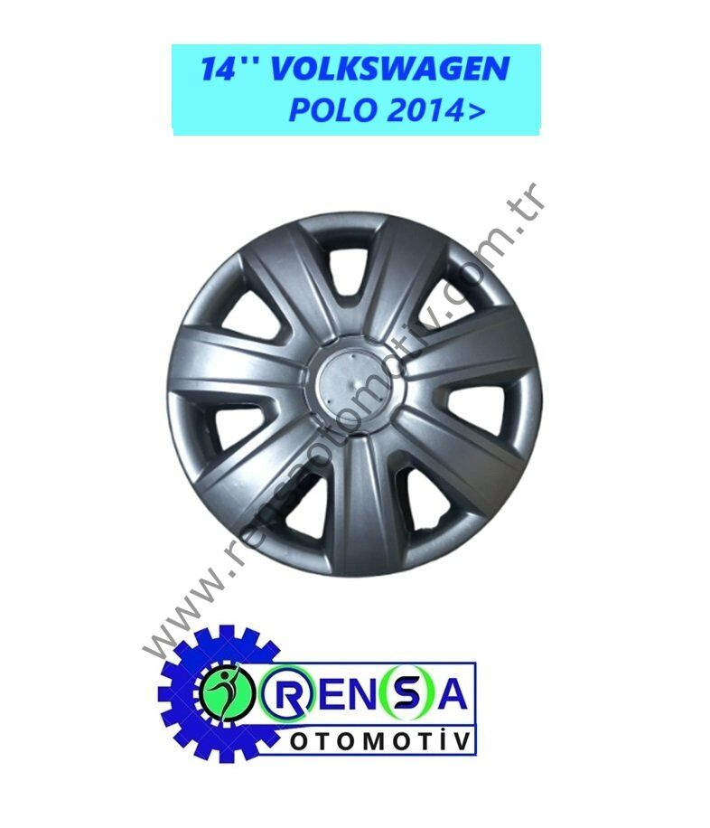JANT KAPAK 14'' inç TAKIM (4 ADET) VOLKSWAGEN POLO 2014-