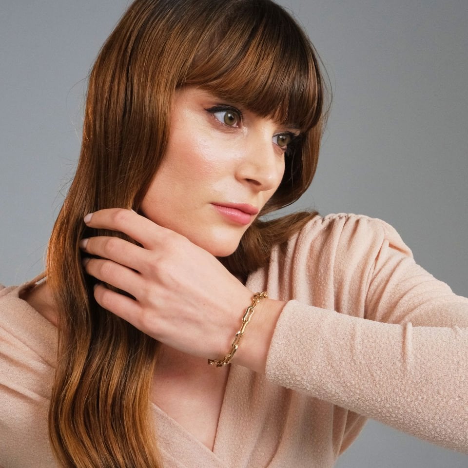 Paperclip Bracelet 14 Carat