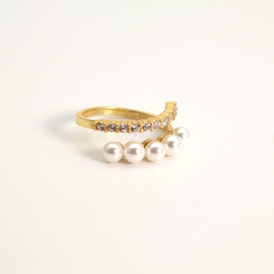 Pearl Stone Ring