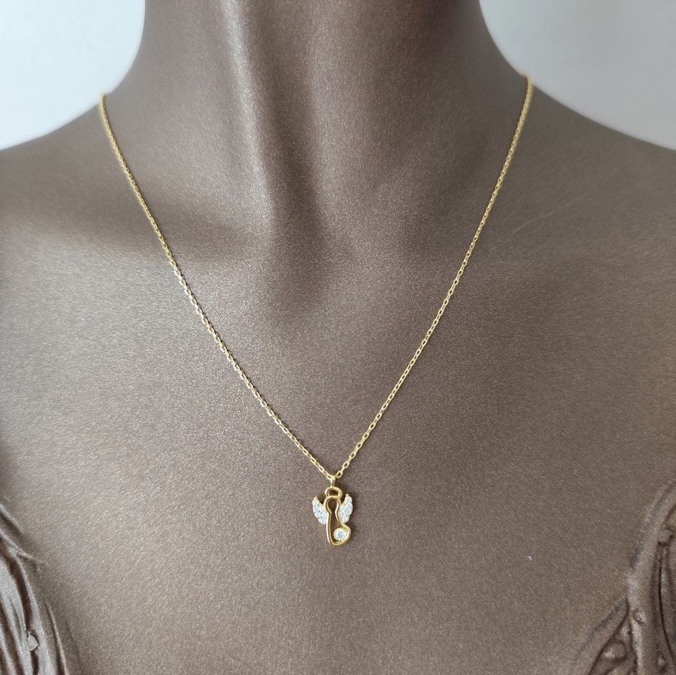 Angelie Gold Kolye