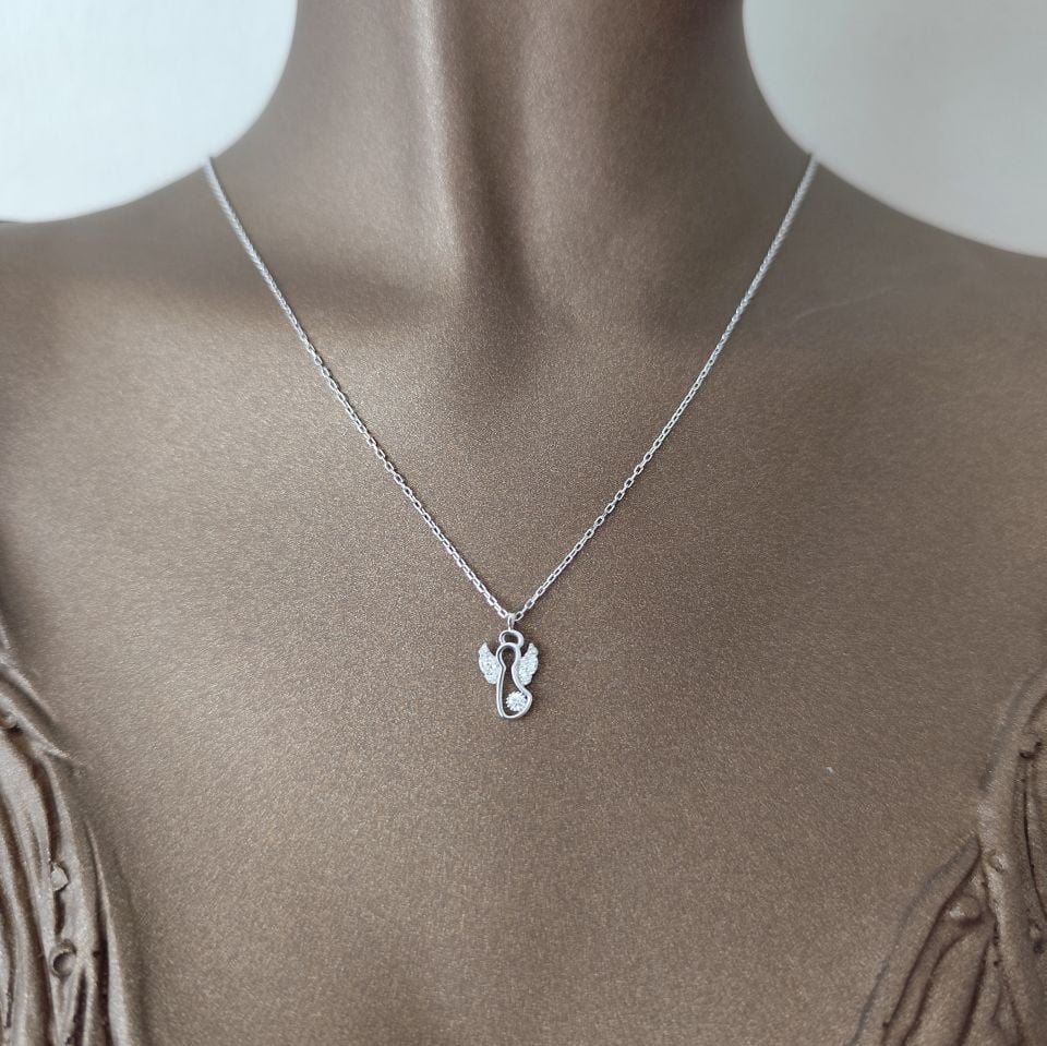 Angelie Silver Necklace