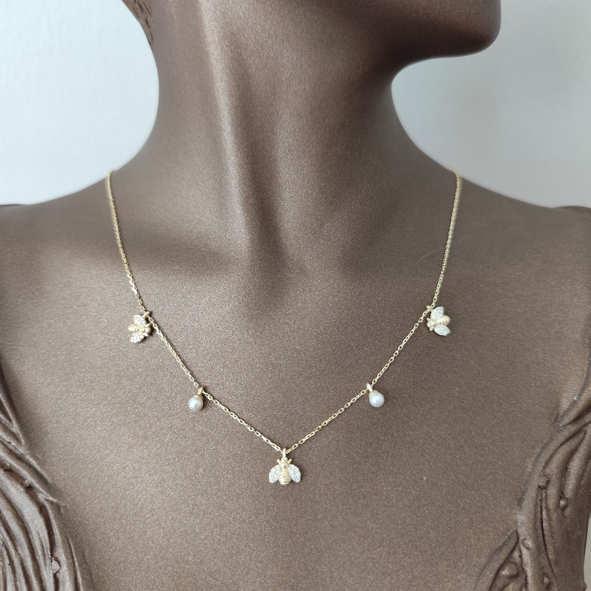 Mellona Gold Kolye