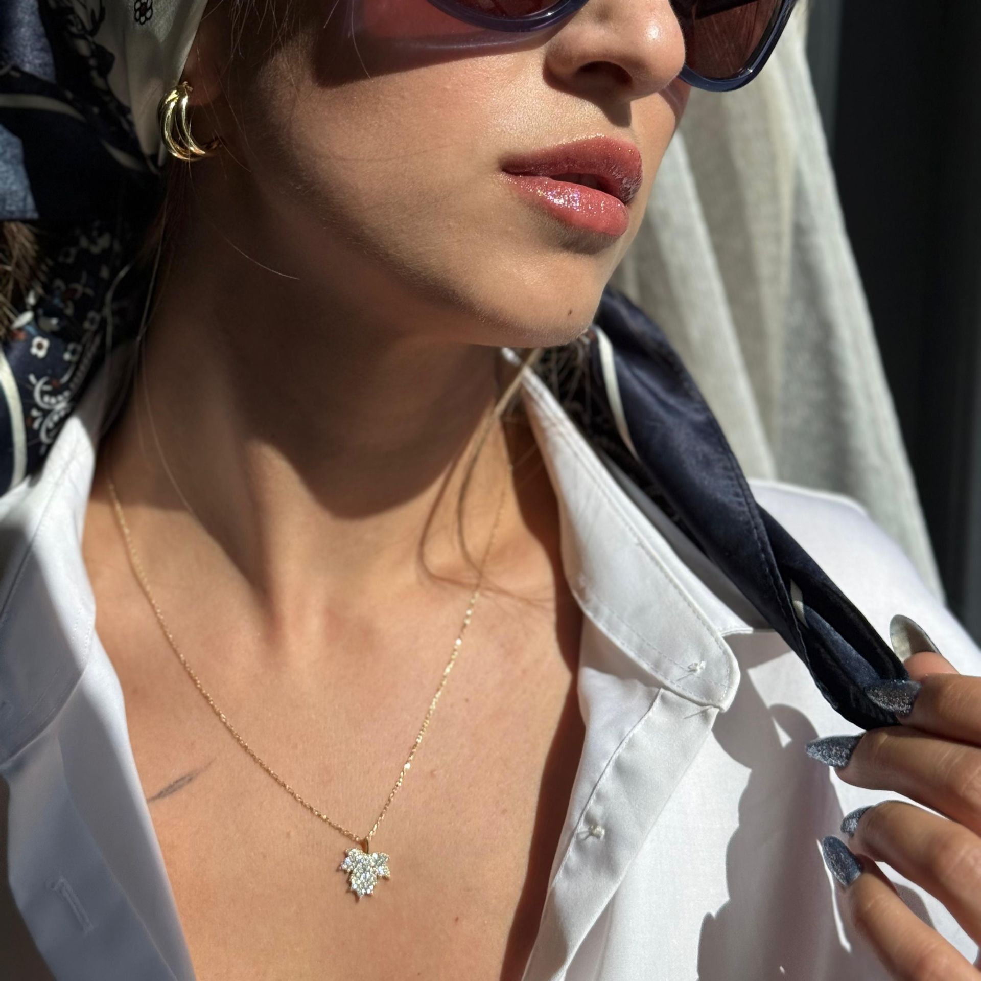 Leaf Gold Kolye