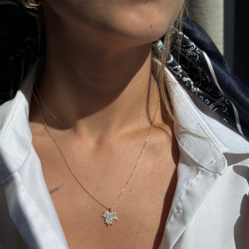 Leaf Gold Kolye