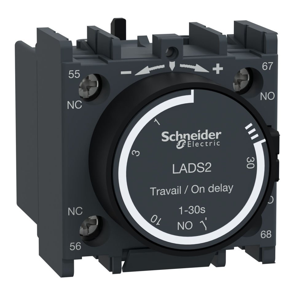 Schneider 1-30sn Yıldız/Üçgen Gecikmeli Pnömatik Zaman Rölesi
