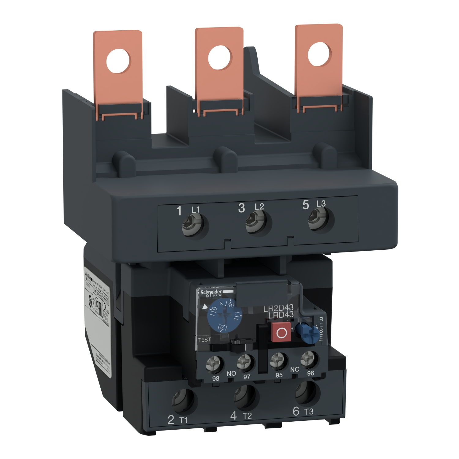 Schneider 110-140A 10A Termik Röle