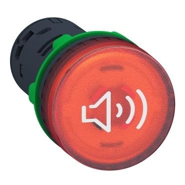 Schneider 24V AC/DC 90 dB Kırmızı Buzzer