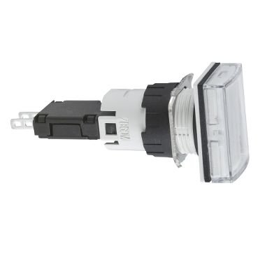 Schneider 16MM 12-24V Ledli Dikdörtgen Beyaz Pilot Işığı