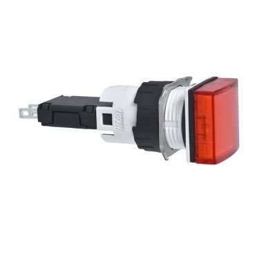 Schneider 16MM 12-24V Ledli Kare Kırmızı Pilot Işığı