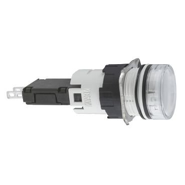 Schneider 16MM 12-24V Ledli Yuvarlak Beyaz Pilot Işığı