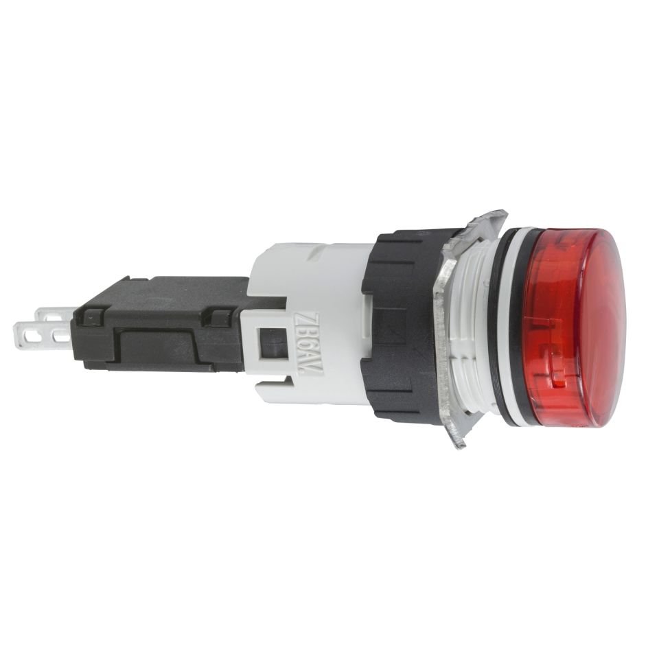 Schneider 16MM 12-24V Ledli Yuvarlak Kırmızı Pilot Işığı