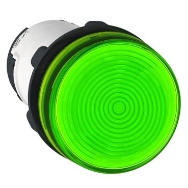 Schneider 22MM 250V Yeşil Yuvarlak Sinyal Lambası
