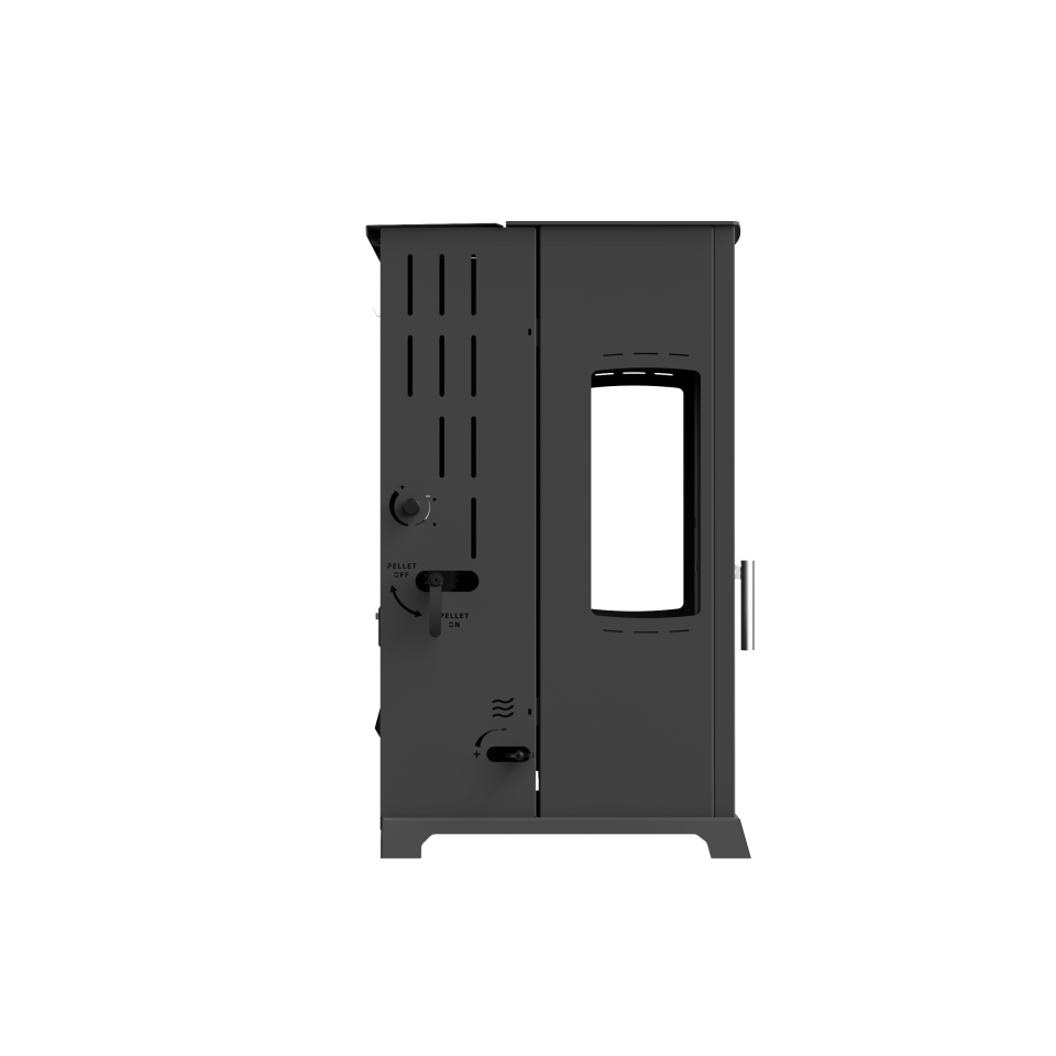 ECO PLUS 8 KW / MANUEL PELET VE ODUN SOBASI / BABA'S STOVE