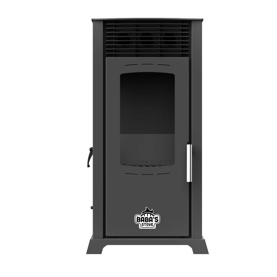 ECO PLUS FAN 8 KW / MANUEL PELET VE ODUN SOBASI / BABA'S STOVE