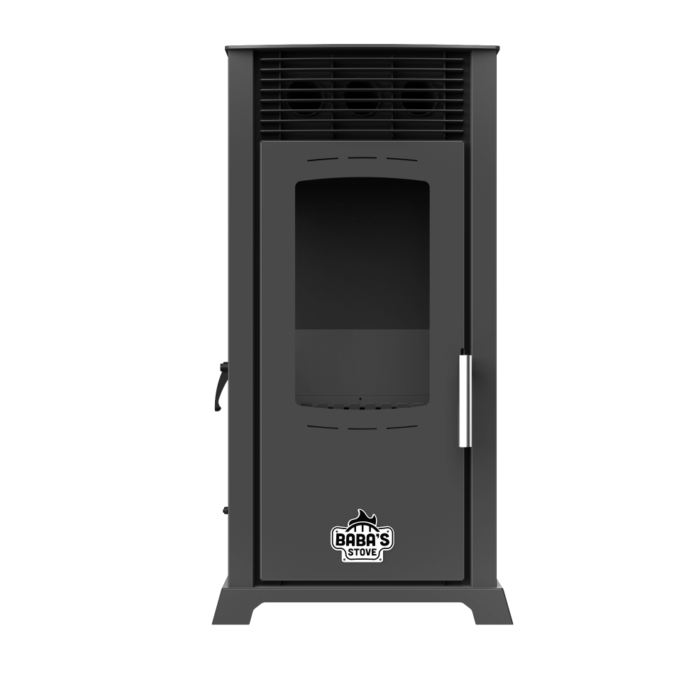 ECO PLUS FAN 8 KW / MANUEL PELET VE ODUN SOBASI / BABA'S STOVE