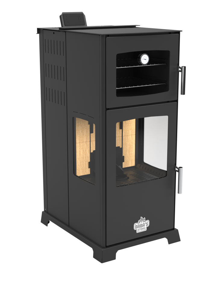 GOLD E 12 KUZİNE / OTOMATİK KURU TİP PELET SOBASI / BABA'S STOVE