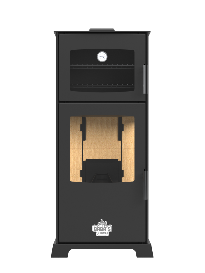 GOLD E 12 KUZİNE / OTOMATİK KURU TİP PELET SOBASI / BABA'S STOVE