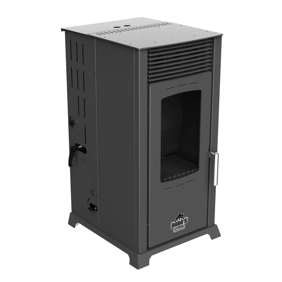 ECO FAN 8 KW / MANUEL PELET VE ODUN SOBASI / BABA'S STOVE