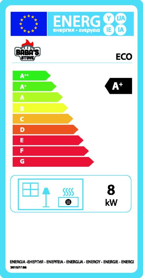 ECO FAN 8 KW / MANUEL PELET VE ODUN SOBASI / BABA'S STOVE