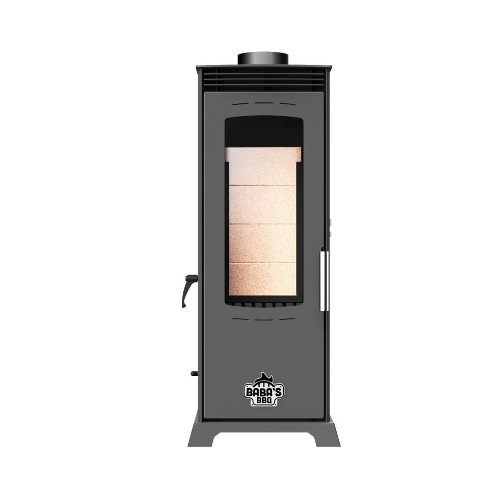 ECO MINI 8 KW / MANUEL PELET VE ODUN SOBASI / BABA'S STOVE