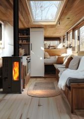 ECO MINI PLUS 8 KW / MANUEL PELET VE ODUN SOBASI / BABA'S STOVE