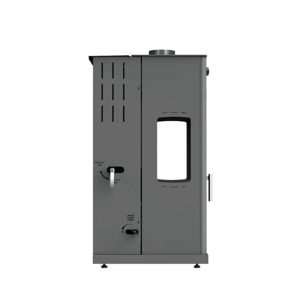 SILVER PLUS 8 KW KUZİNE/ MANUEL PELET VE ODUN SOBASI / BABA'S STOVE