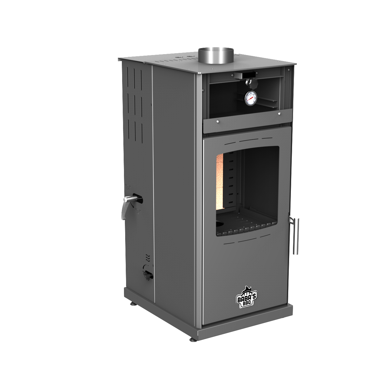 SILVER 8 KW KUZİNE/ MANUEL PELET VE ODUN SOBASI / BABA'S STOVE