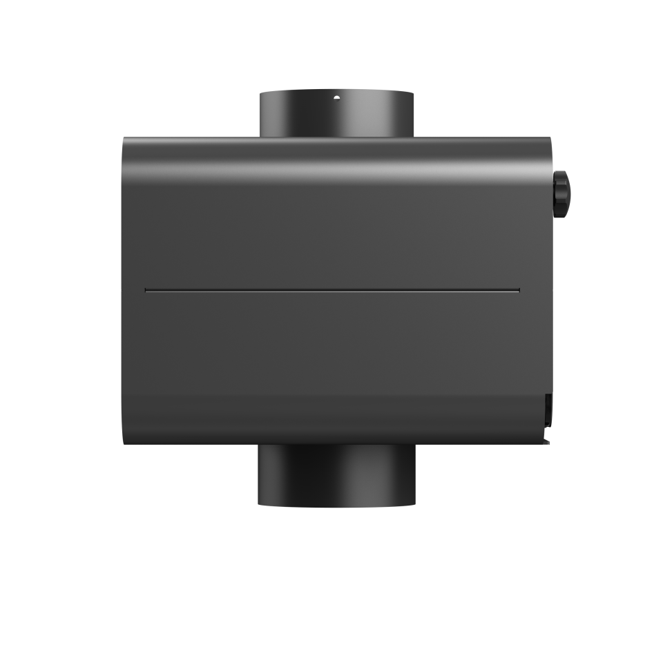 BACA FIRINI / UYUMLU BORU ÇAPI: 13 CM / MAT SİYAH BOYALI / BABA'S STOVE