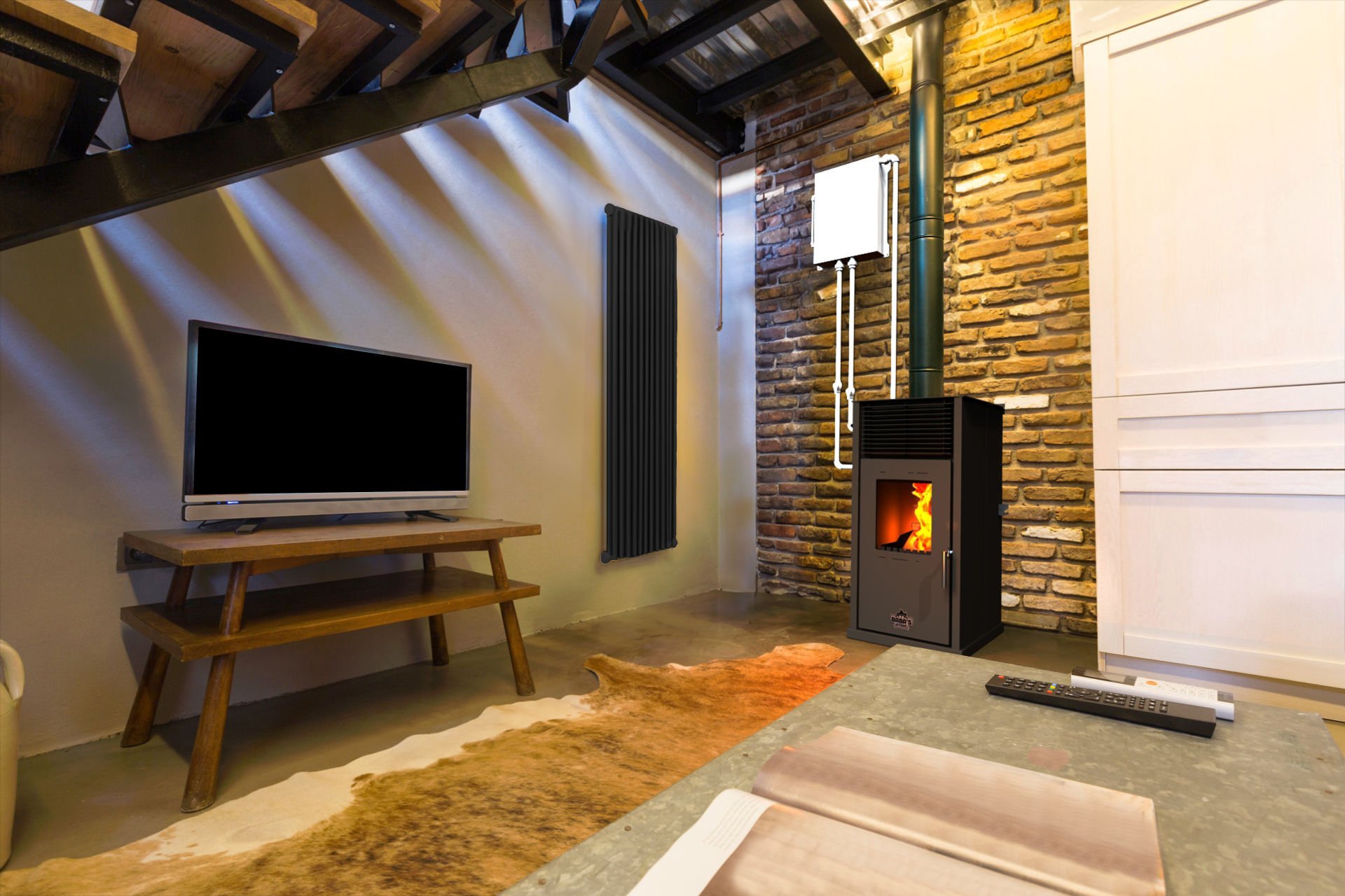 HIDRO H 14 / MANUEL KOMBİ PELET KAZANI / BABA'S STOVE