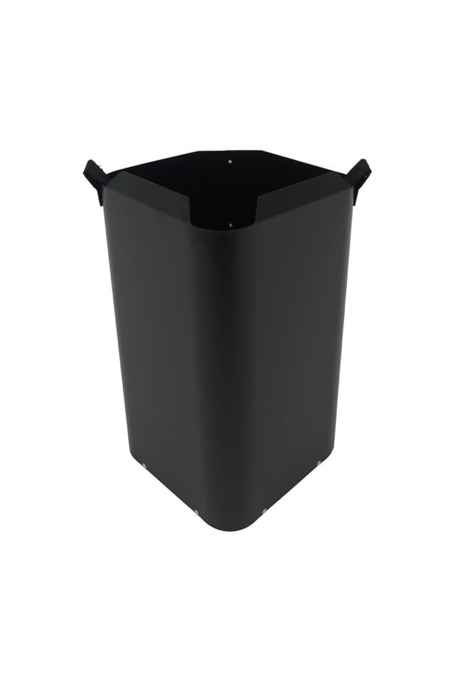 PELET KOVASI / 15 LT-10 KG / MAT SİYAH TOZ BOYALI / BABAS STOVE